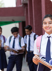 Students in uniform